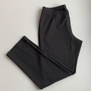 EILEEN FISHER stretchy gray pull on pants. Size S